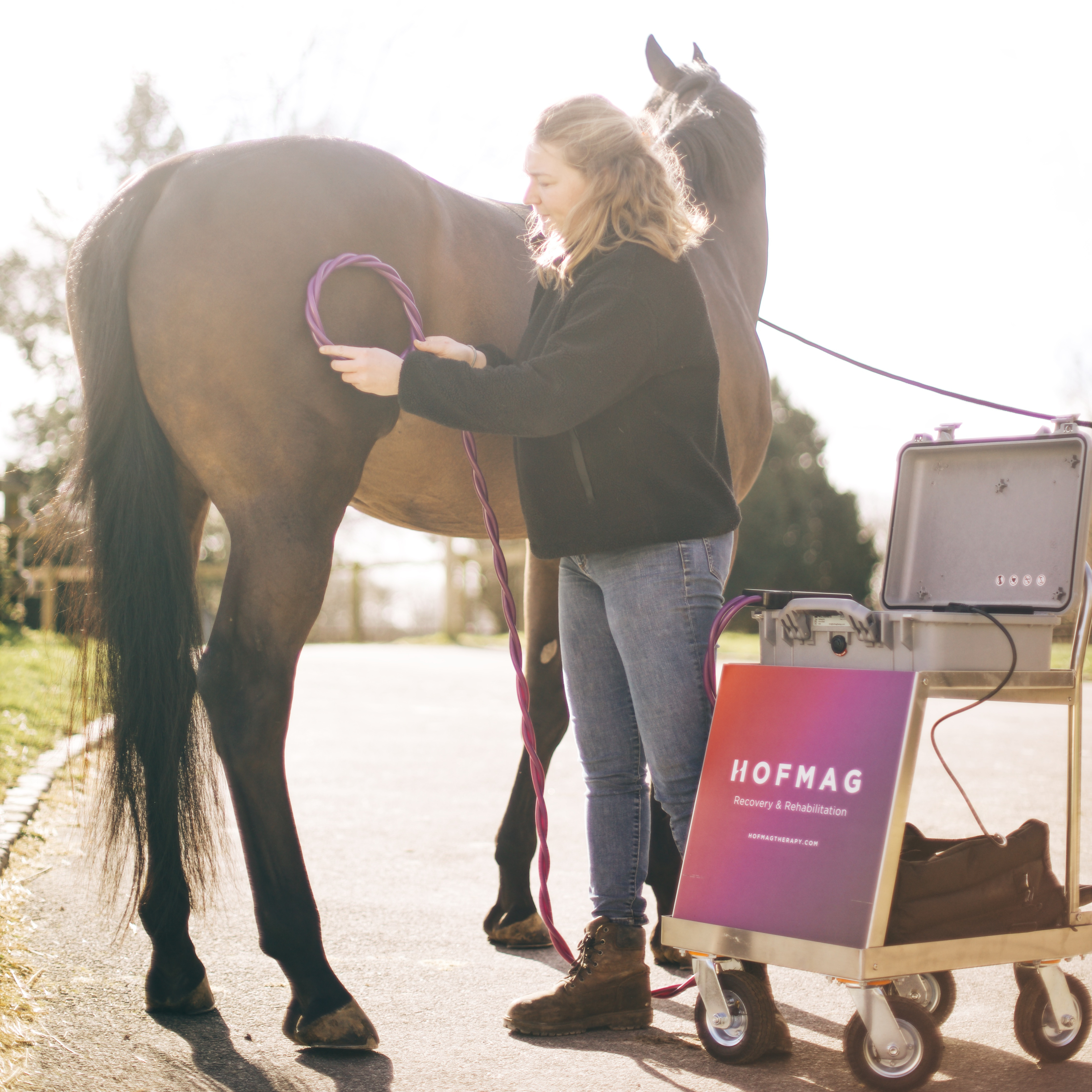 Séance Hofmag pour cheval ou chien